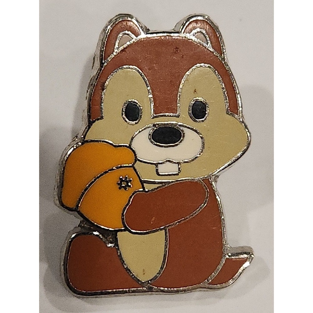 Disney Pin 74240 Chip Chipmunk Holding Acorn WDW Mini Trading Pin Cottagecore
